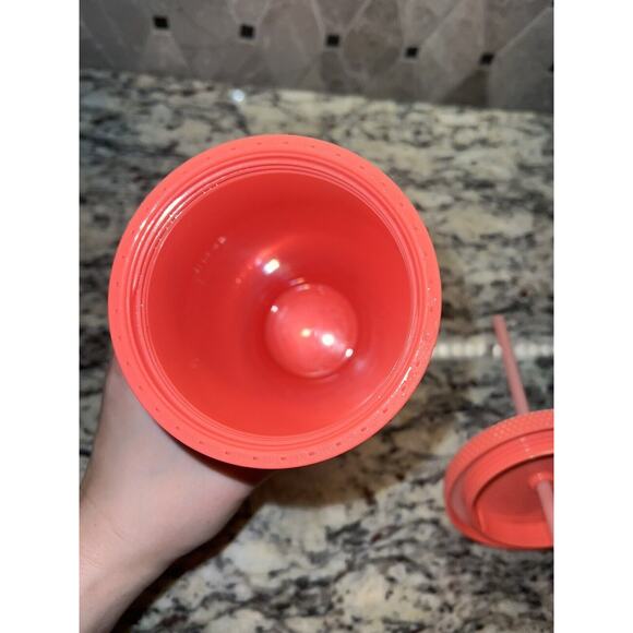 Starbucks Dragon Fruit Pink Studded Tumbler Grande 16 Oz Cold Cup 2022 - Picture 8 of 11